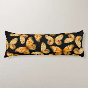 butterflies body pillow