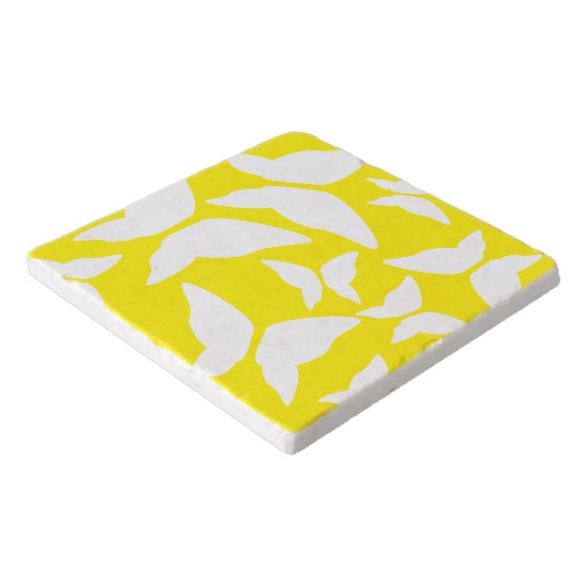Butterflies Bright Bold Eclectic Kitchen Trivet (Corner)