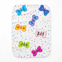 Butterflies Burp Cloth
