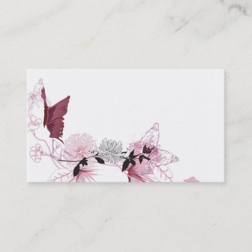 Butterflies Business Card