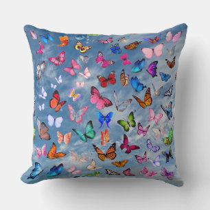 Butterflies Butterfly Throw Pillow
