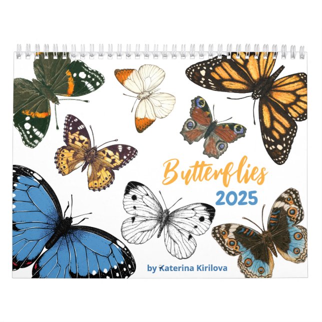 Butterflies Calendar (Cover)