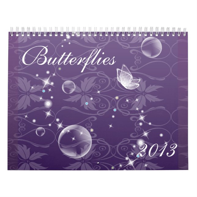 Butterflies Calendar 2013 (Cover)