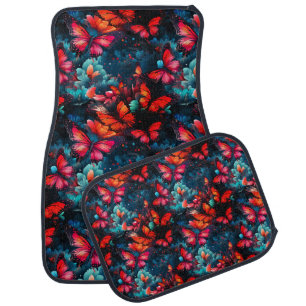 Butterflies Car Floor Mat