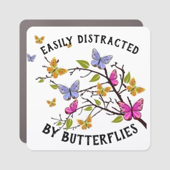 Butterflies Car Magnet by Gigglesandgrins at Zazzle