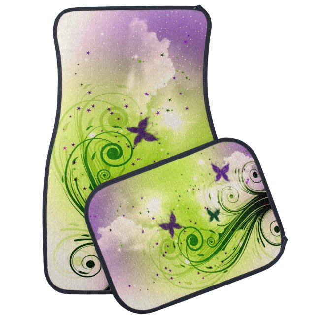 Butterflies Car Mat (Set)