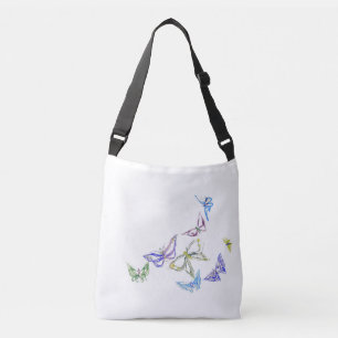 Butterflies Crossbody Bag