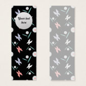 Butterflies Custom Bookmark (Front & Back)