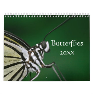 Butterflies Customizable Calendar