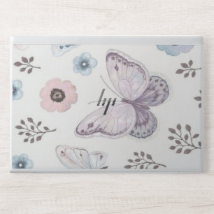 Butterflies, cute, flowers HP EliteBook 840 G5/G6, Laptop Skin