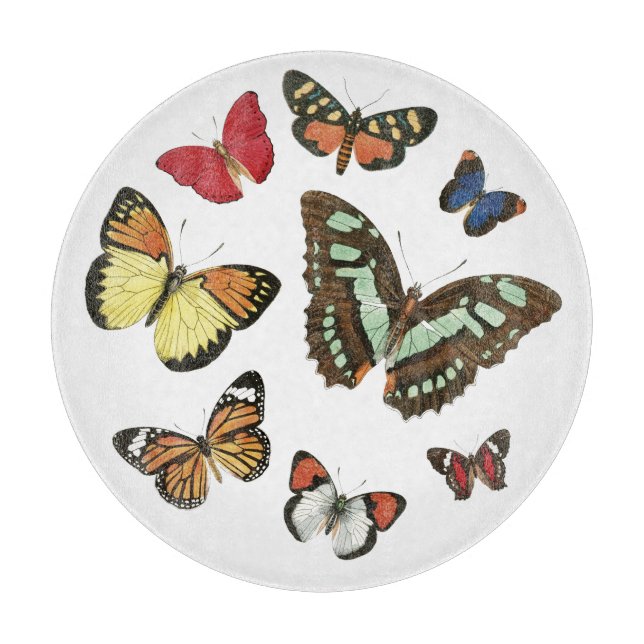 Butterflies Cutting Board (Front)
