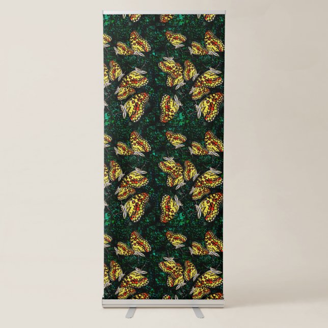 Butterflies' dance retractable banner (Front)