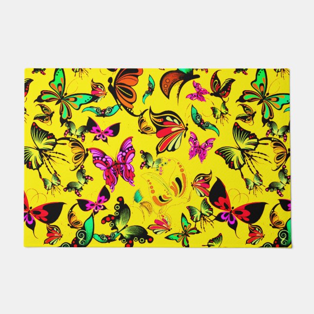 Butterflies Doormat (Front)