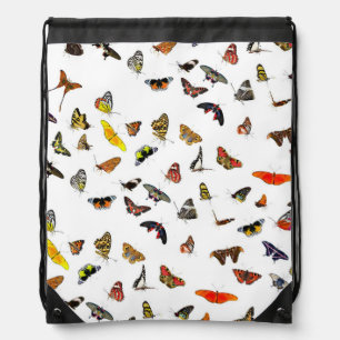 BUTTERFLIES    DRAWSTRING BAG