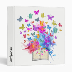 Butterflies explosion binder