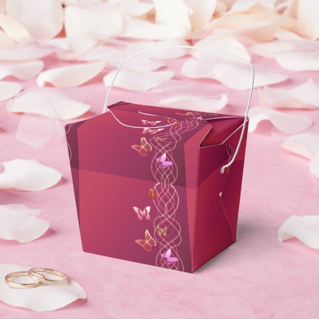 Butterflies Favor Boxes (Wedding)