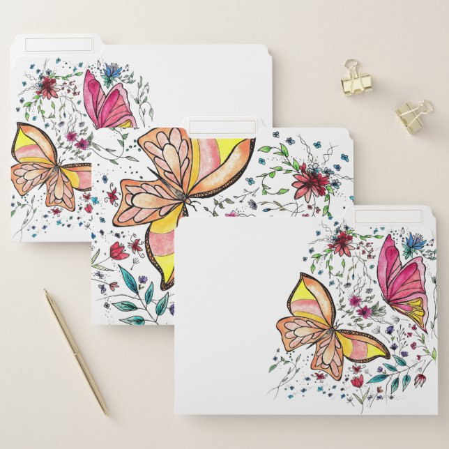 Butterflies File Folder (Set)