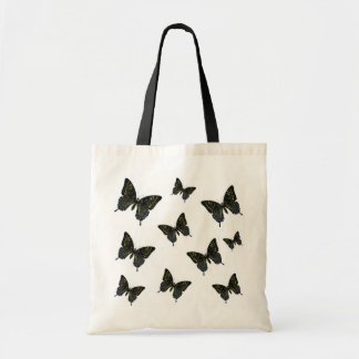Butterflies Flock Of Swallowtails Grocery Bag