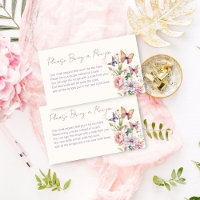 Butterflies floral bridal shower recipe request