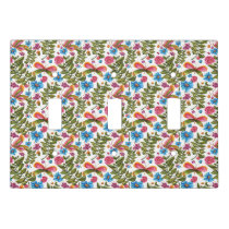 Butterflies, Flowers And Ferns Light Switch Cover