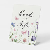 Butterflies Flowers Bridal Shower Cards Gifts
