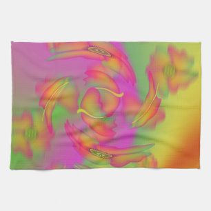 Butterflies & Flowers Towel