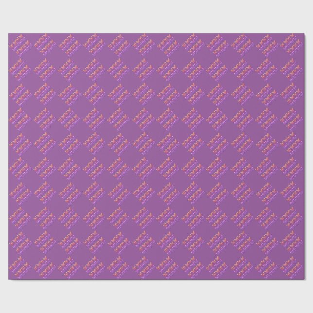 Butterflies Fly Wrapping Paper (Seam)