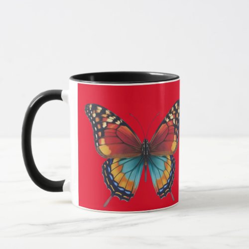 Butterflies for springs times mug