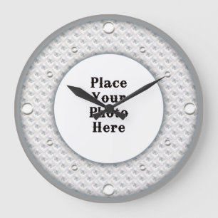 Butterflies Frame Your Photo Wall Clock