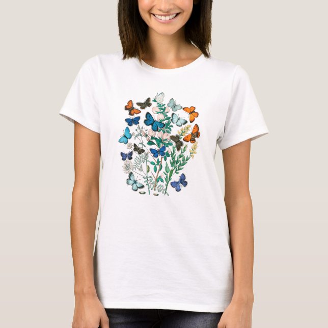 BUTTERFLIES FROM NATURE T-Shirt (Front)