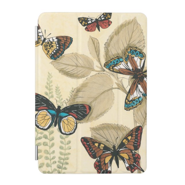 Butterflies Gliding Over Leaves iPad Mini Cover (Front)