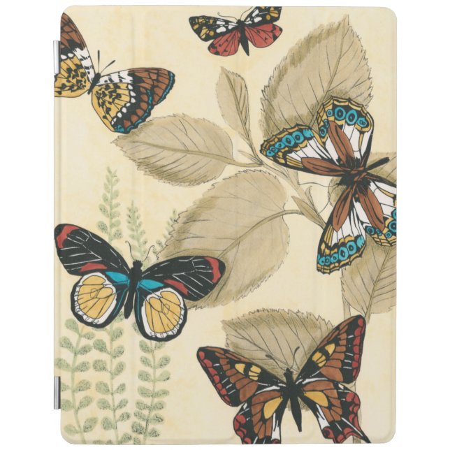 Butterflies Gliding Over Leaves iPad Smart Cover (Front)