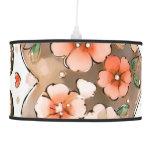 Butterflies, Hearts and Flowers Ceiling Lamp