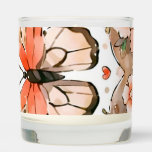 Butterflies, Hearts and Flowers Scented Candle