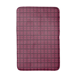 Butterflies in abstract bath mat