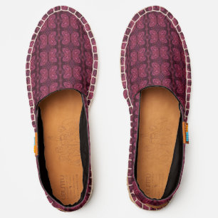 Butterflies in abstract Espadrilles