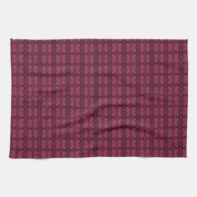 Butterflies in abstract towel (Horizontal)