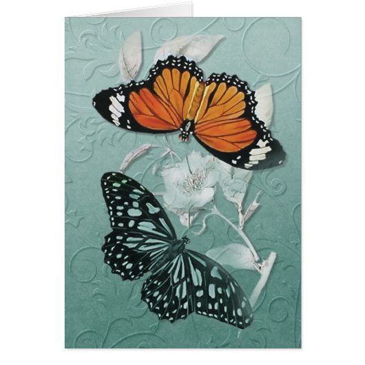 Butterflies in Flight - Customize Cards (Front)