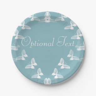Butterflies in Flight Paper Plates