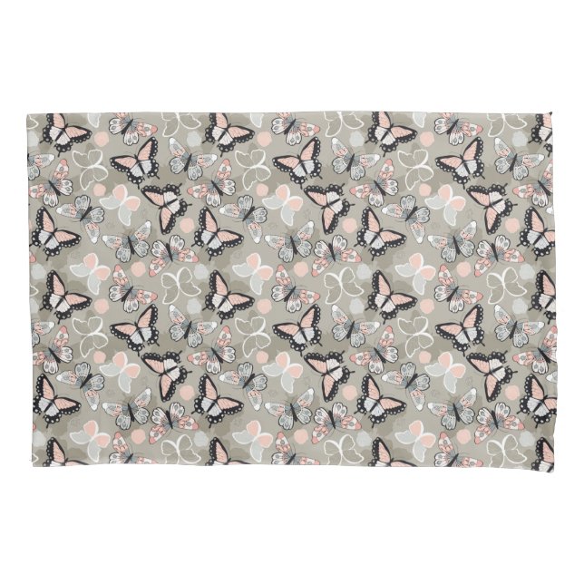 Butterflies In Flight  Pillow Case (Front)