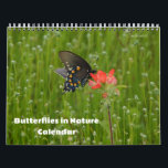 Butterflies in Nature Calendar<br><div class="desc">This pretty butterfly calendar features my original photographic art – my photographs of common butterflies in the United States. Each page has the identification to the type of butterfly it is. These calendars are high quality and vibrant. You may choose other sizes and other options if desired. This unique calendar...</div>