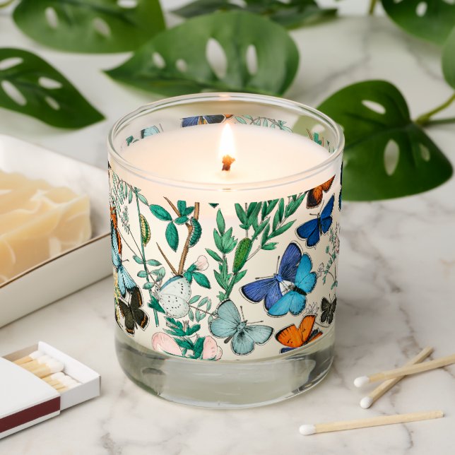 BUTTERFLIES IN NATURE SCENTED CANDLE (Lit)