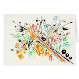 Butterflies in Spring Garden Cards
