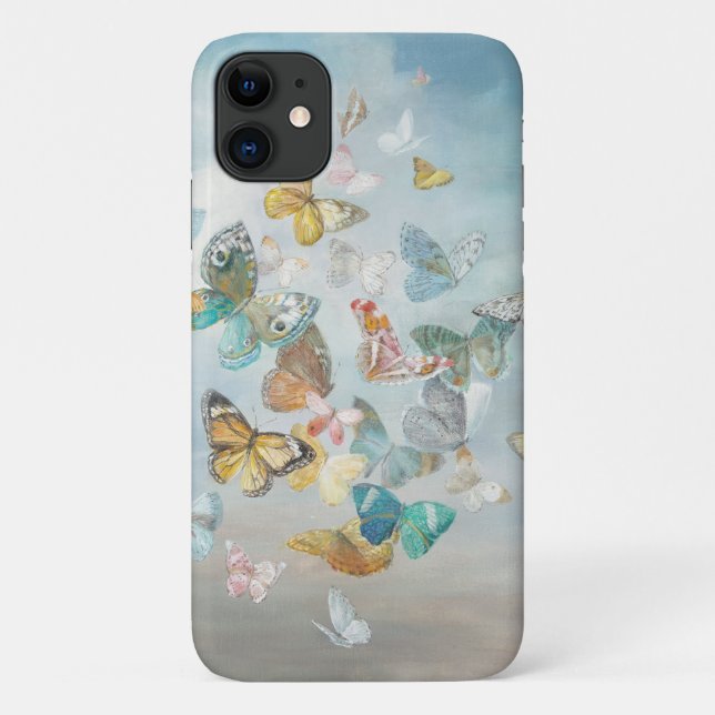 Butterflies in the Clouds Case-Mate iPhone Case (Back)