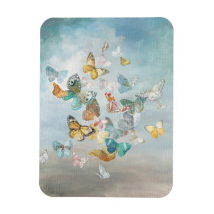 Butterflies in the Clouds Magnet