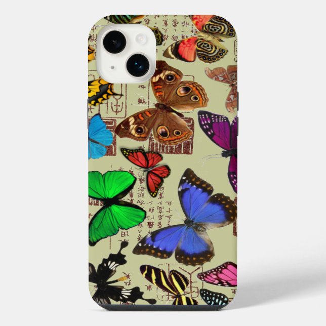 Butterflies Iphone Case (Back)