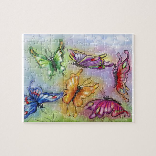 Butterflies Jigsaw Puzzle (Horizontal)