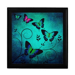 Butterflies Keepsake Box