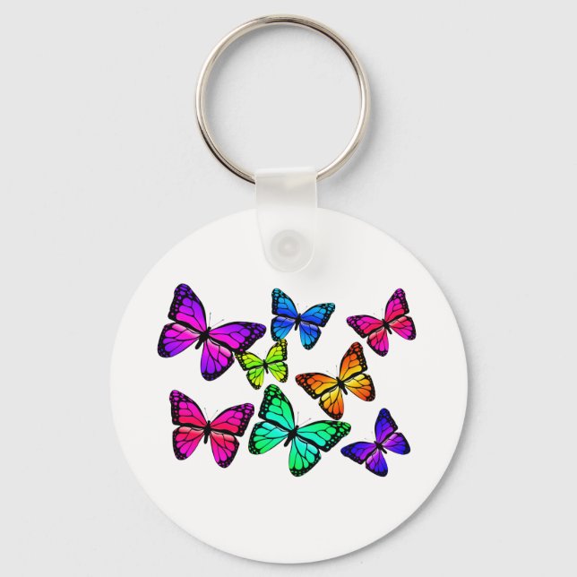 Butterflies Keychain (Front)