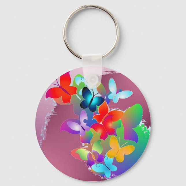 Butterflies Keychain (Front)